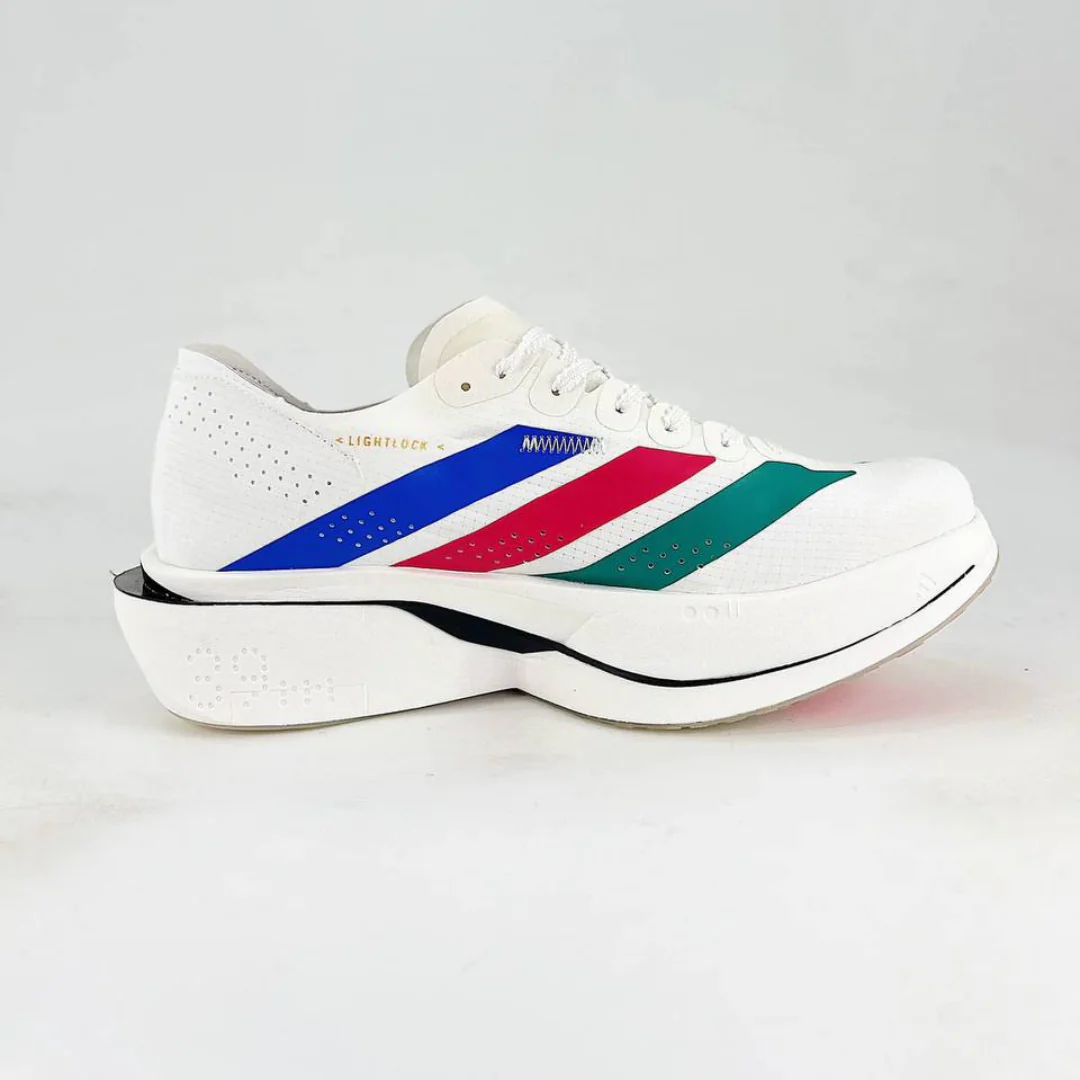Adidas Adizero Adios Pro 5 - Branco/Azul/Vermelho/Verde