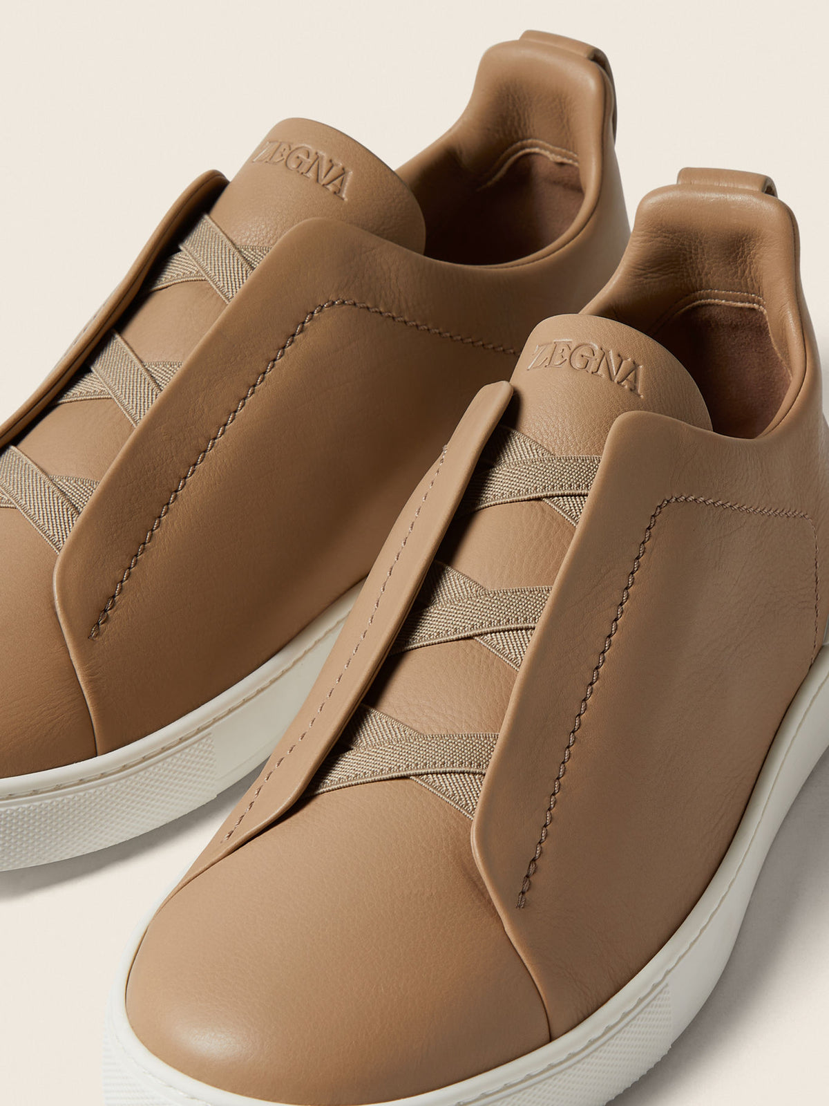 Zegna Triple Stitch SECONDSKIN Bege