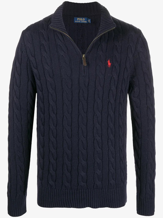 Polo Ralph Lauren Suéter de tricô com zíper