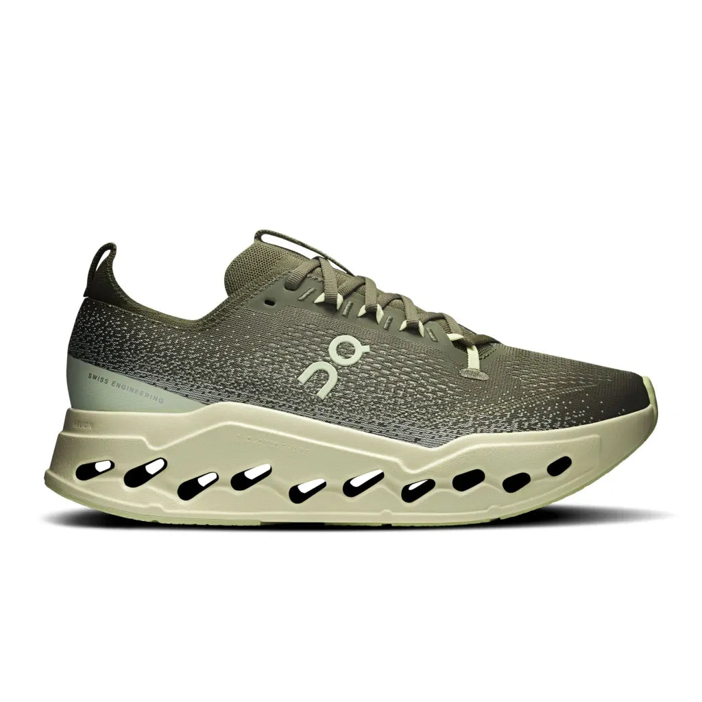 On Running Cloudsurfer Max Verde Seedling / Olive