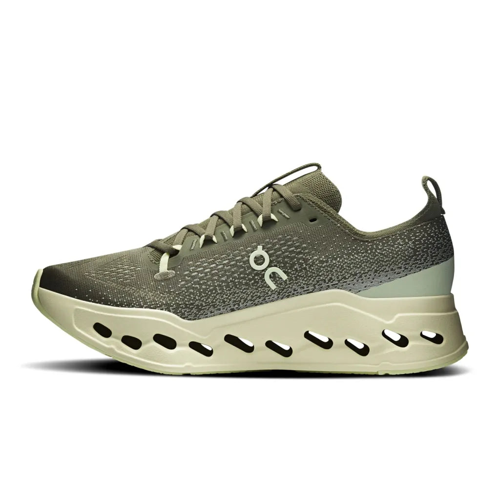 On Running Cloudsurfer Max Verde Seedling / Olive