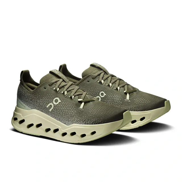 On Running Cloudsurfer Max Verde Seedling / Olive