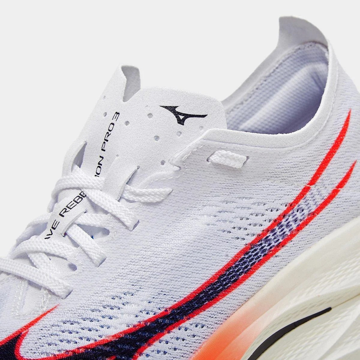 Mizuno Rebellion Pro 3 - Branco+Laranja