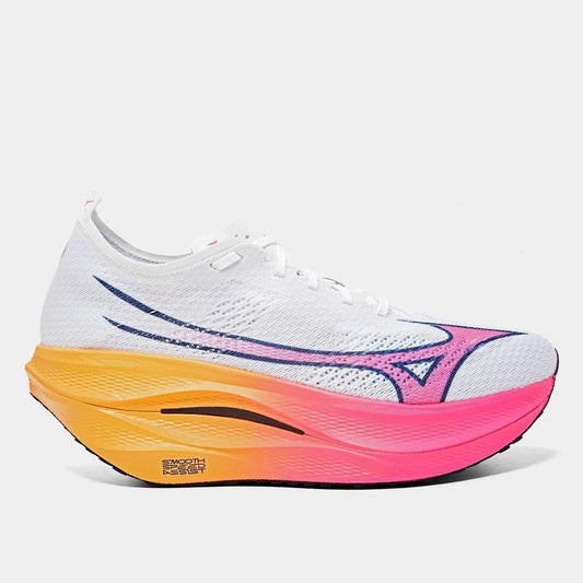 Mizuno Rebellion Pro 3 - Branco+Rosa