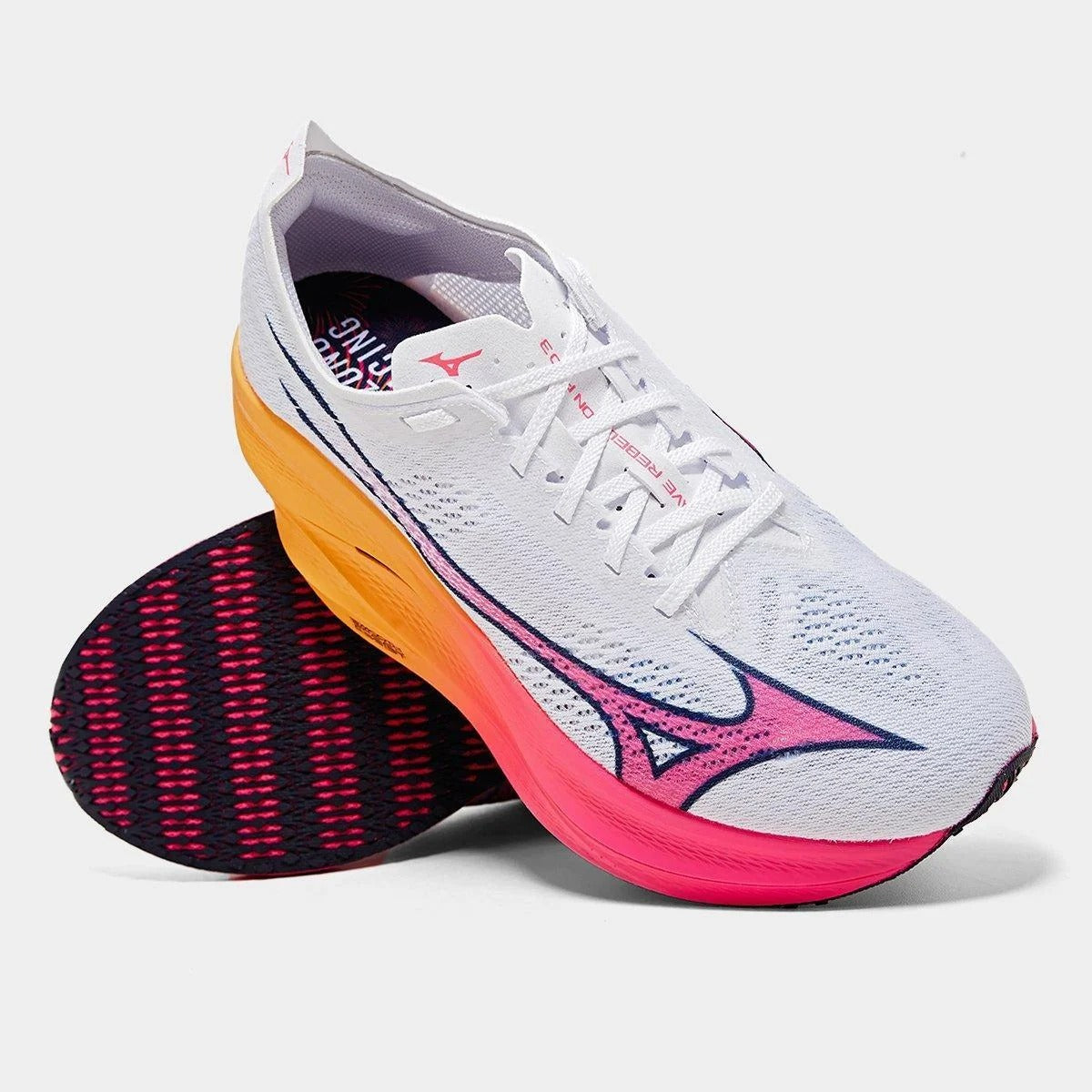 Mizuno Rebellion Pro 3 - Branco+Rosa