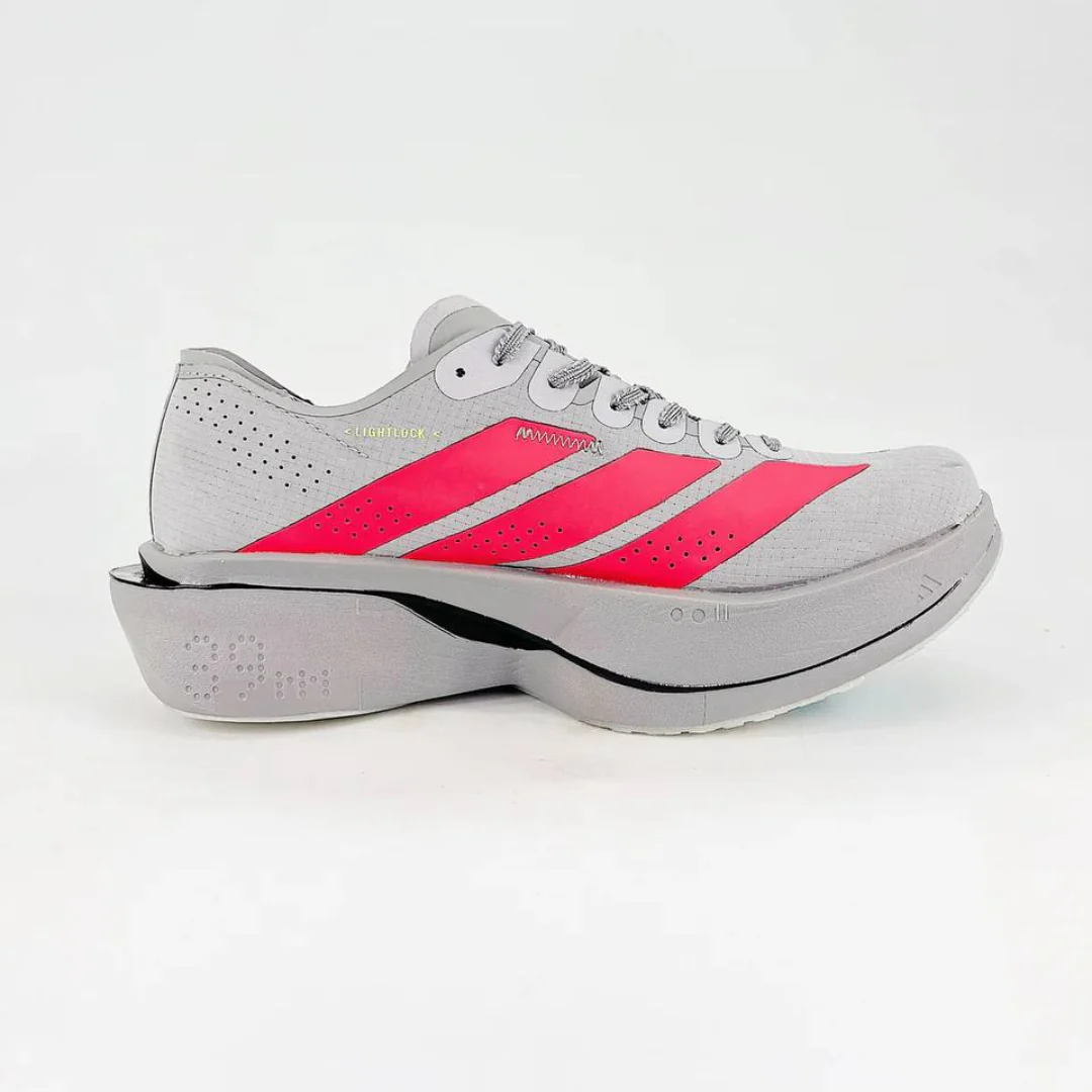 Adidas Adizero Adios Pro 5 - Cinza/Vermelho