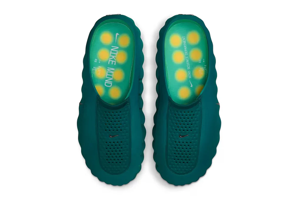 Nike Mind 001 Slide Geode Teal Light Menta