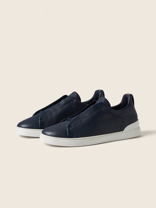 Zegna Triple Stitch Azul