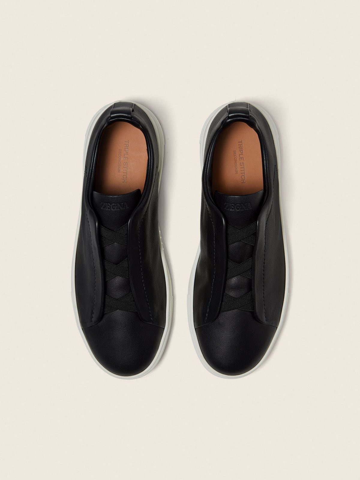 Zegna Triple Stitch Preto