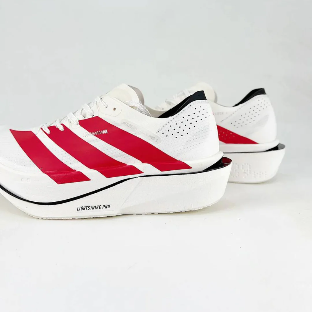 Adidas Adizero Adios Pro 5 - Branco/Vermelho